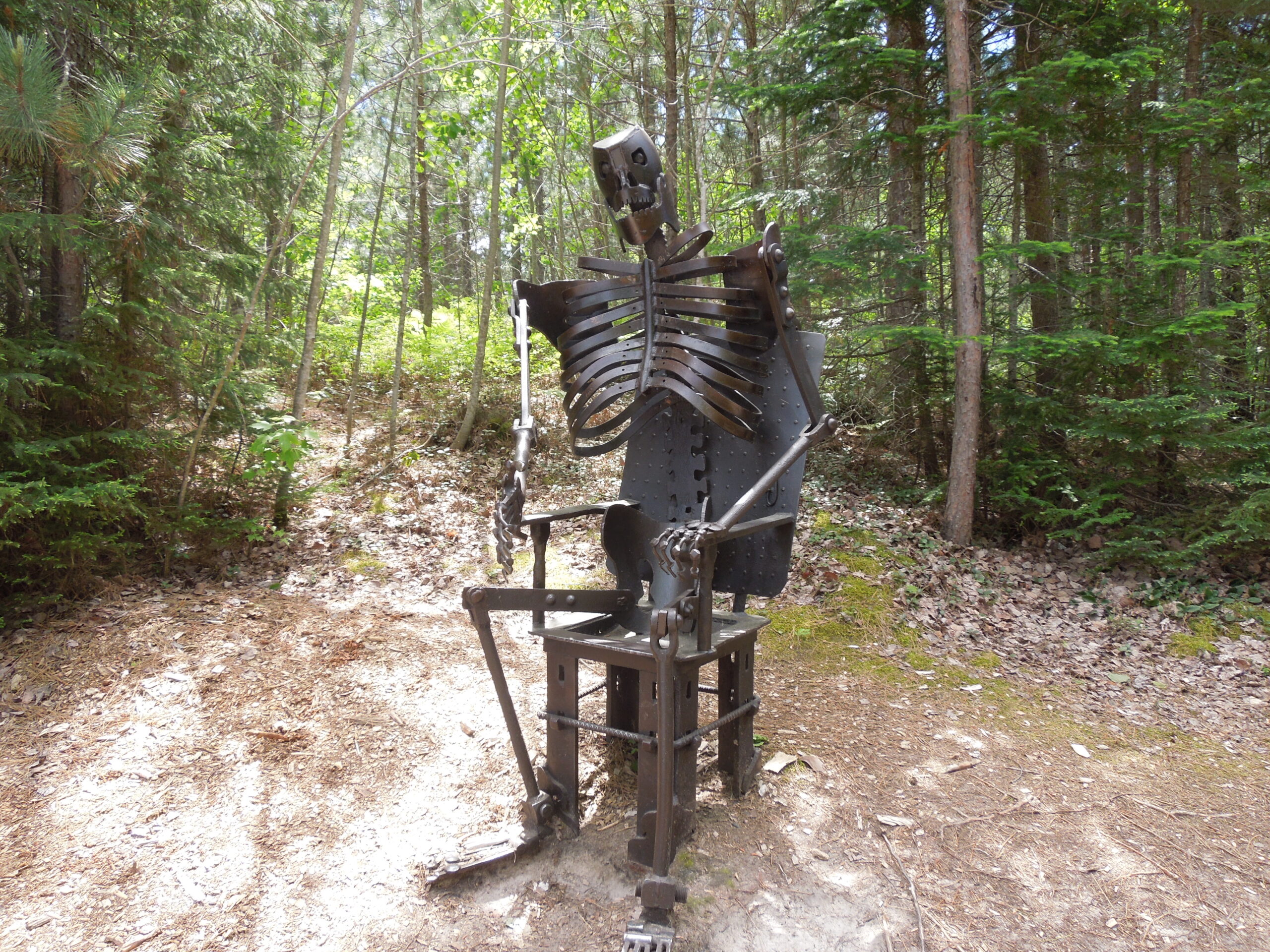 Sculpture at Lakenenland Free Sculpture Park